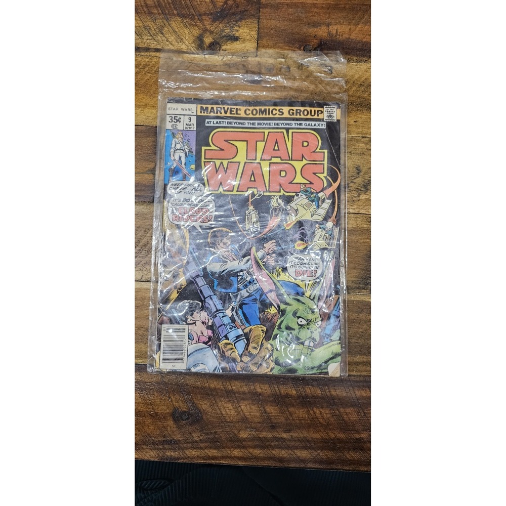 Vintage Marvel Star Wars Comic Book‎  Issue 9 1978 Bronze Age